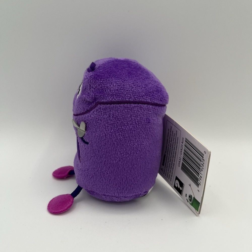 2020 Fisher Price Netflix Story Bots 5" Plush Shapes With Bo Purple - Picture 3 of 14